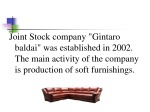 Gintaro baldai furniture company 2