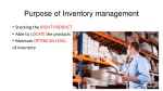 Inventory management 3