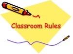 Classroom Rules 1