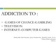 Addictions presentation