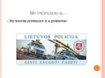 My profession policeman 2