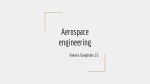 Aerospace engineering 1