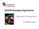 Operations Management