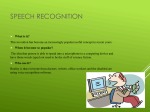 Benefits of Speech Recognition Software presentation (2) 2