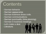 International business style in Germany 2