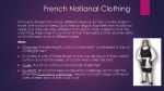 Traditional costume French National Clothing 2