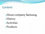 About company Samsung 2