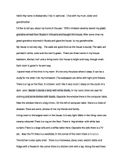 Essay on my home 2