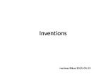 Inventions 1