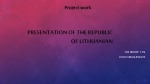 Presentation of the respublic Lithuania 1