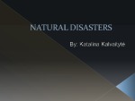 Natural disasters 1