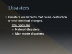 Natural disasters 2