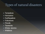 Natural disasters 3