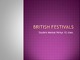 British festivals