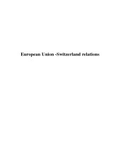 European Union - Switzerland relations 1