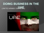 Doing business in the UAE 1