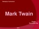 Mark Twain presentation