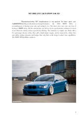 My dream car is bmw e46 m 2