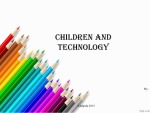 Children and technology 1