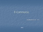 E-commerce 1