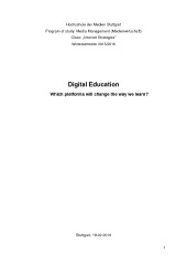 Digital Education 1