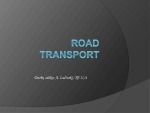 Road transport 1