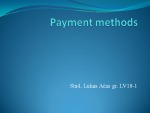 Payment methods 1