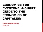 Economics for everyone a short guide to the Economics of Capitalism 1