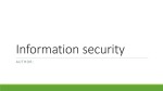 Information security 1