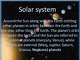 Solar System Around the Sun