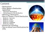 Destinations 2