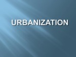 Urbanization 1