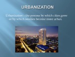 Urbanization 3