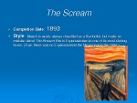 Painting The scream 3