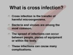 Cross infection 2