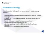 Promotion strategy 3