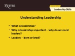 Leadership Skills 3