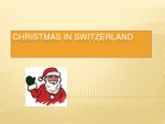 Christmas in Switzerland 1