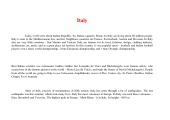 Italy essay 1