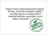 Organic food 2