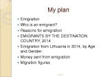 Emigration in Lithuania facts and figures 2