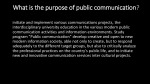 Public communication 3