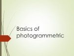 Basics of photogrammetric 1