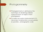 Basics of photogrammetric 2