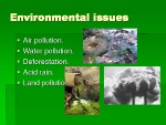 Environmental issues 1