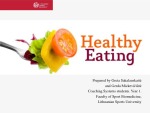 What is the healthy eating? 2