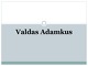 Valdas Adamkus Biography