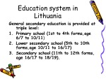 Education system presentation 2