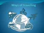 Ways of travelling 1