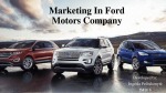 Marketing In Ford 1